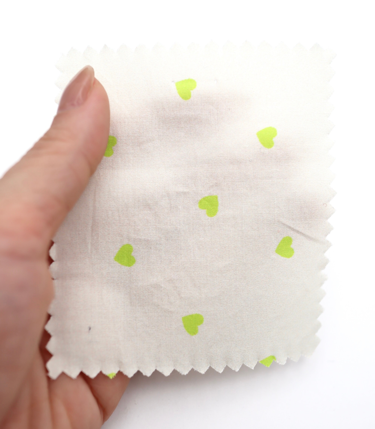 【25SS-045】プチハートプリント綿ローン　/0.5ｙあたり=～485円