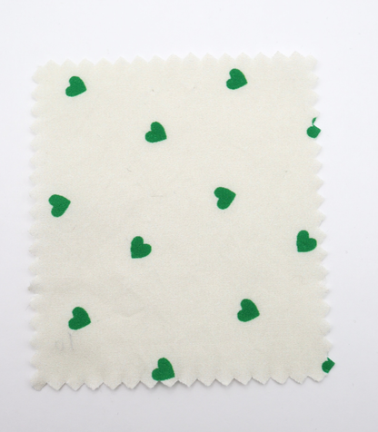 【25SS-045】プチハートプリント綿ローン　/0.5ｙあたり=～485円