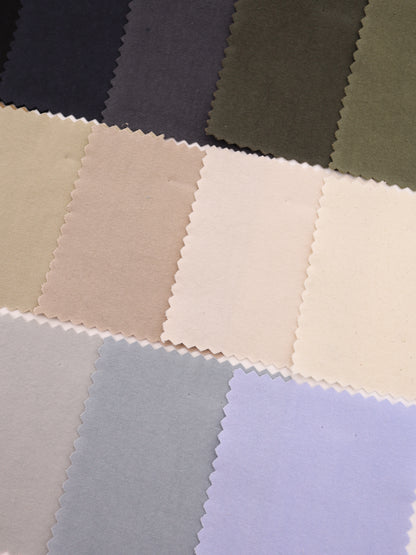 SDGS｜エコ｜リサイクルコットン　バイオウォッシュ加工 綿100％生地　サステナブル素材【26SS-169】