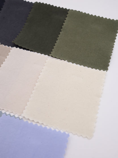 SDGS｜エコ｜リサイクルコットン　バイオウォッシュ加工 綿100％生地　サステナブル素材【26SS-169】