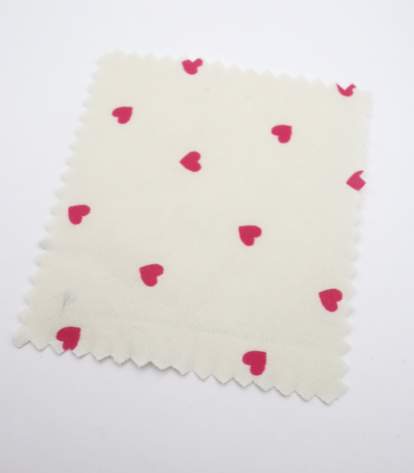 【25SS-045】プチハートプリント綿ローン　/0.5ｙあたり=～485円