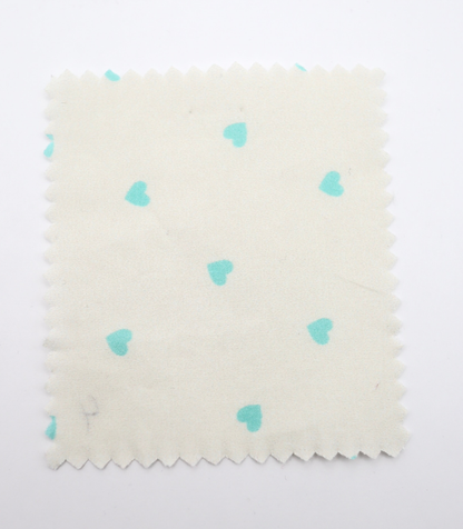 【25SS-045】プチハートプリント綿ローン　/0.5ｙあたり=～485円