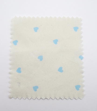 【25SS-045】プチハートプリント綿ローン　/0.5ｙあたり=～485円