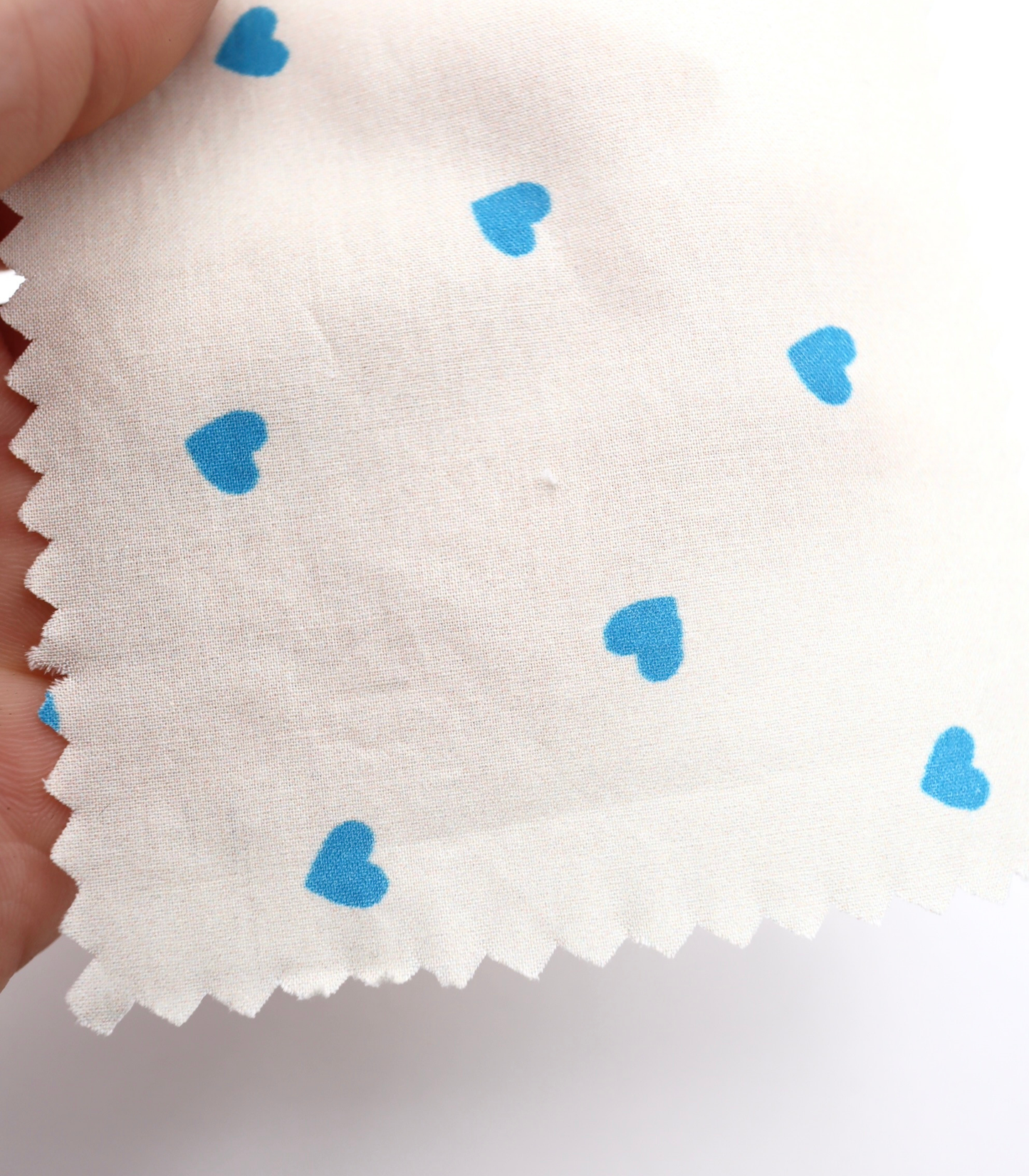 【25SS-045】プチハートプリント綿ローン　/0.5ｙあたり=～485円