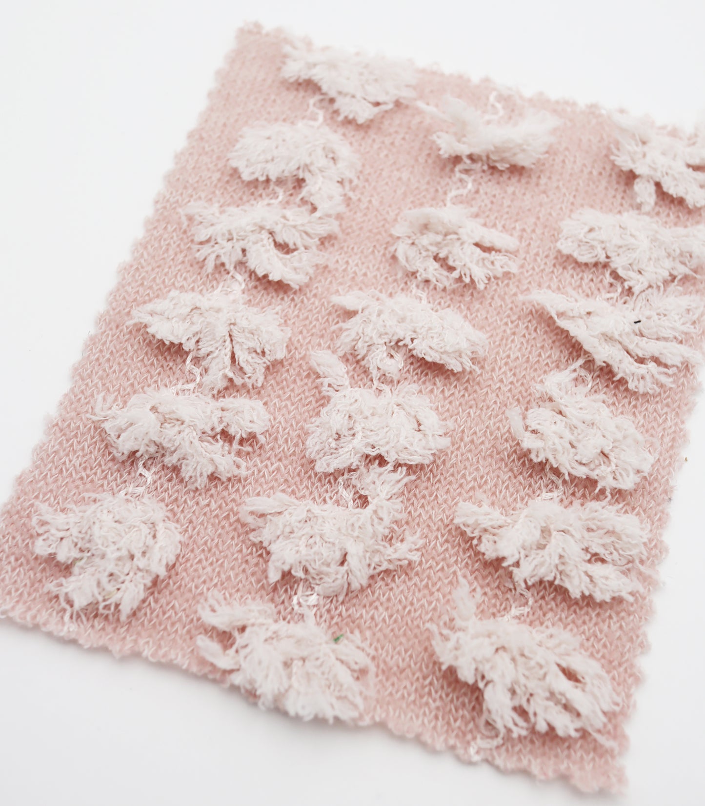 【25SS-303】フリンジストライプ天竺ニット　/0.5ｙあたり = ～1140円