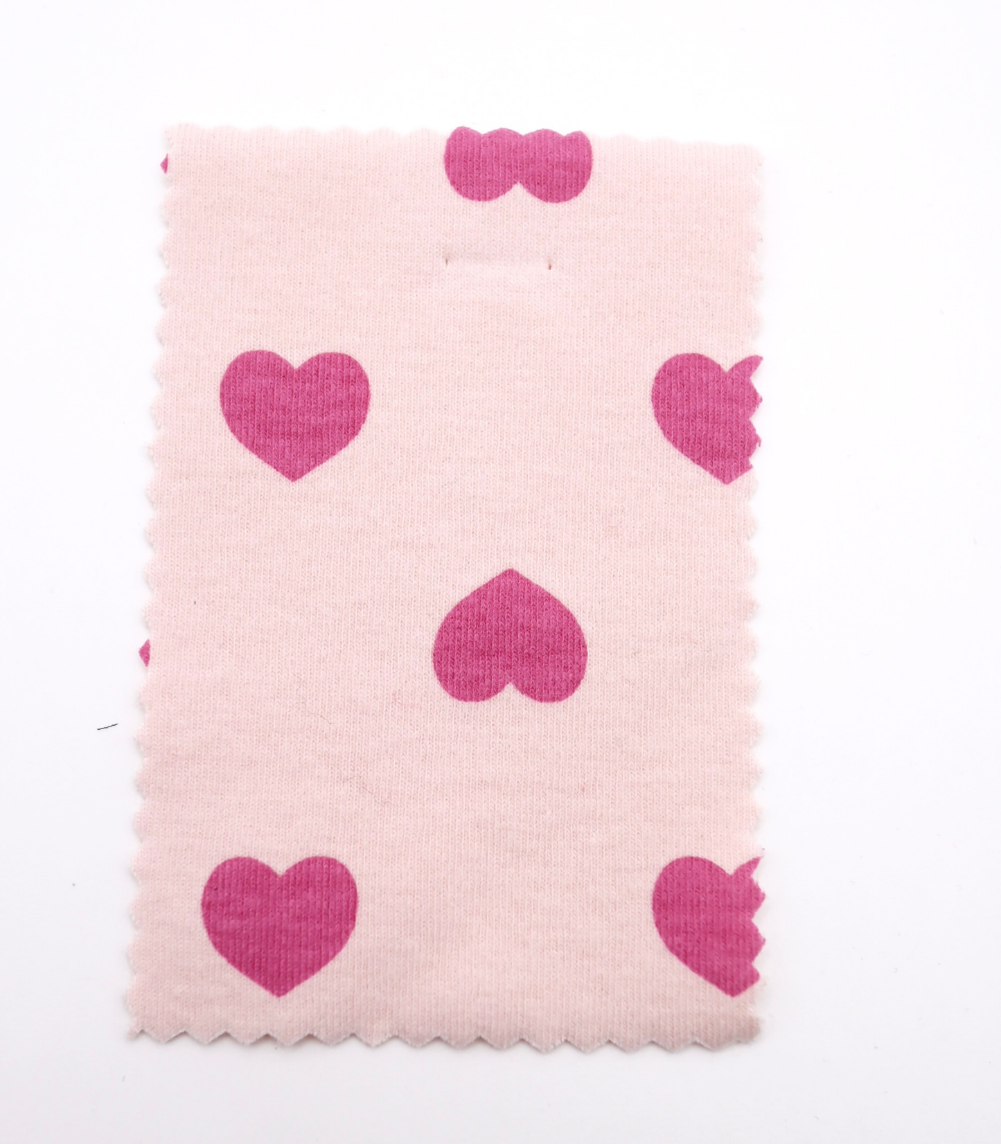 【25SS-034】ハートプリントベアフライス　/0.5ｙあたり=～1095円