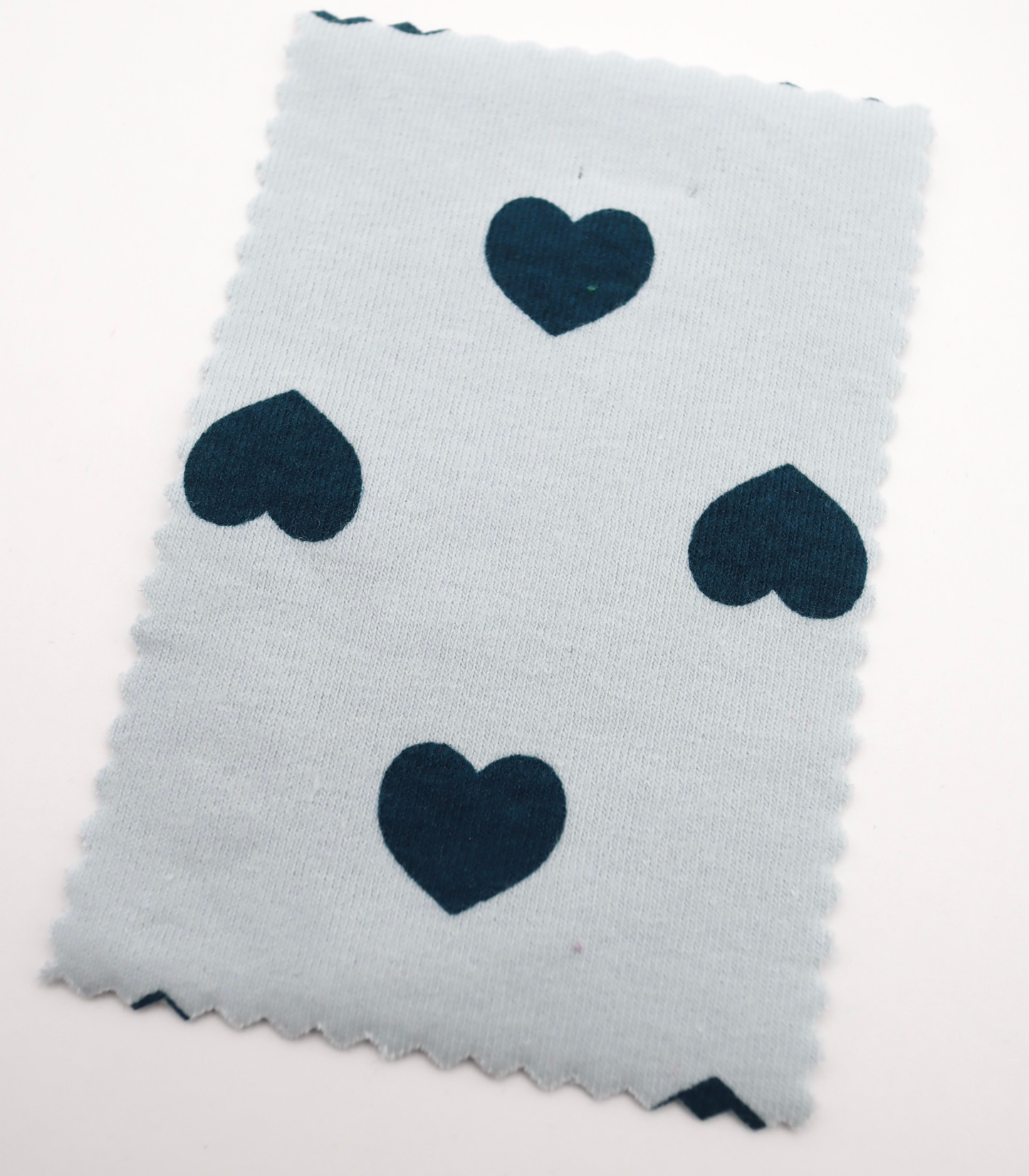 【25SS-034】ハートプリントベアフライス　/0.5ｙあたり=～1095円