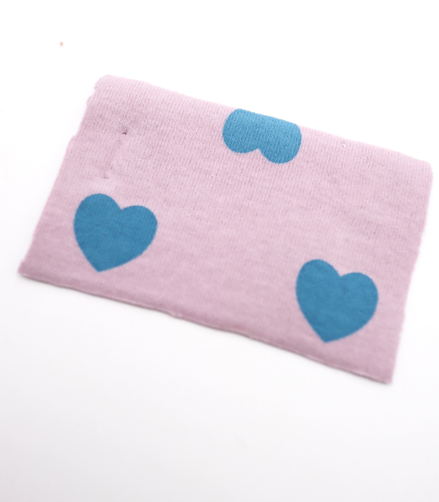 【25SS-034】ハートプリントベアフライス　/0.5ｙあたり=～1095円