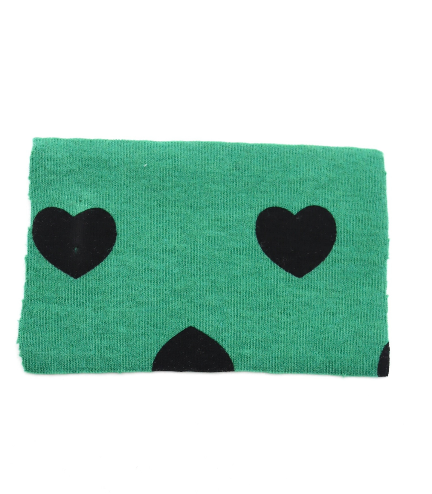 【25SS-034】ハートプリントベアフライス　/0.5ｙあたり=～1095円