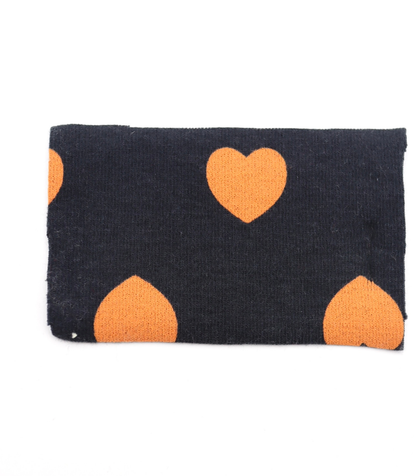 【25SS-034】ハートプリントベアフライス　/0.5ｙあたり=～1095円