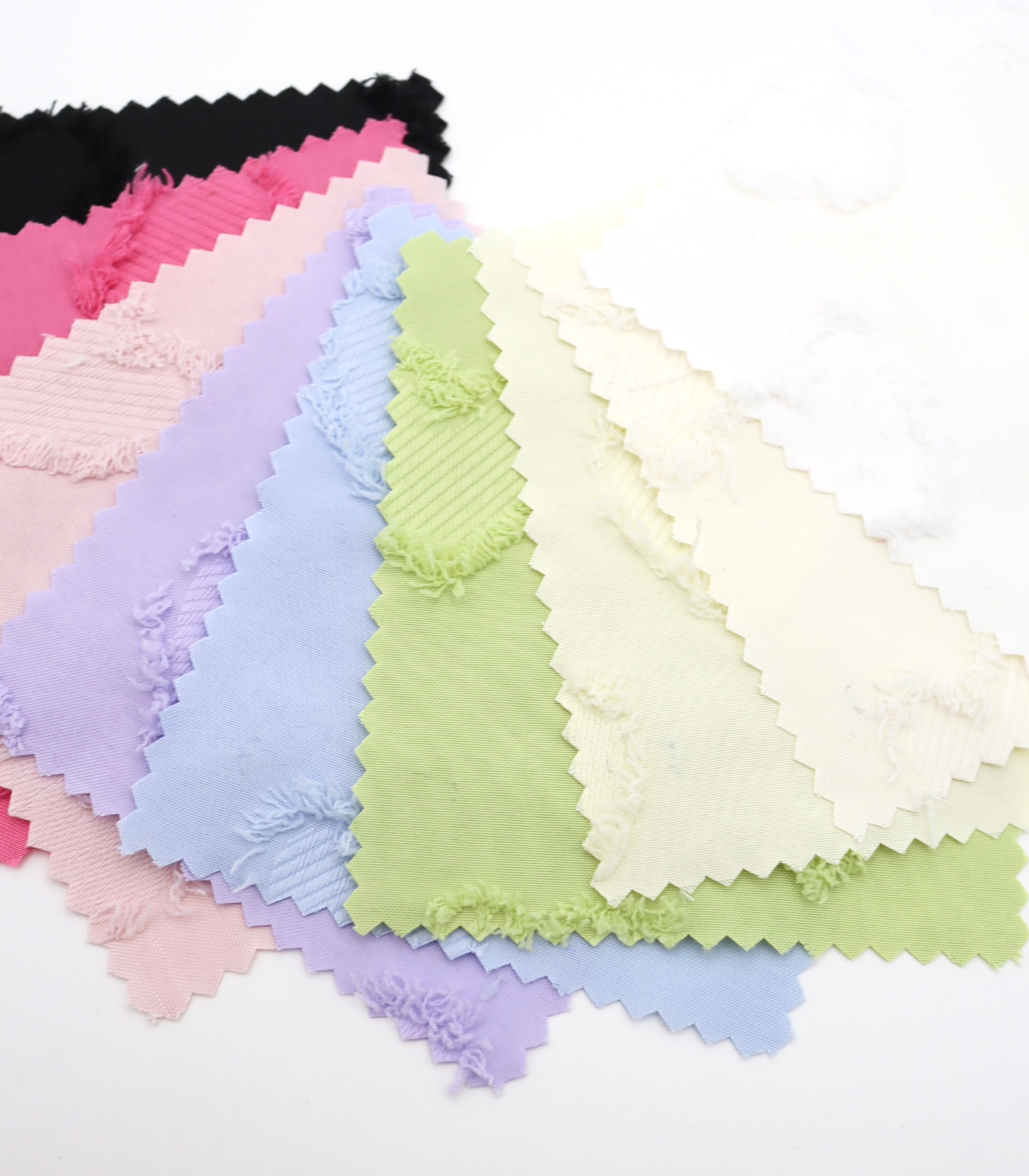 【25SS-042】ハートフリンジジャガードタフタ　/0.5ｙあたり=～850円