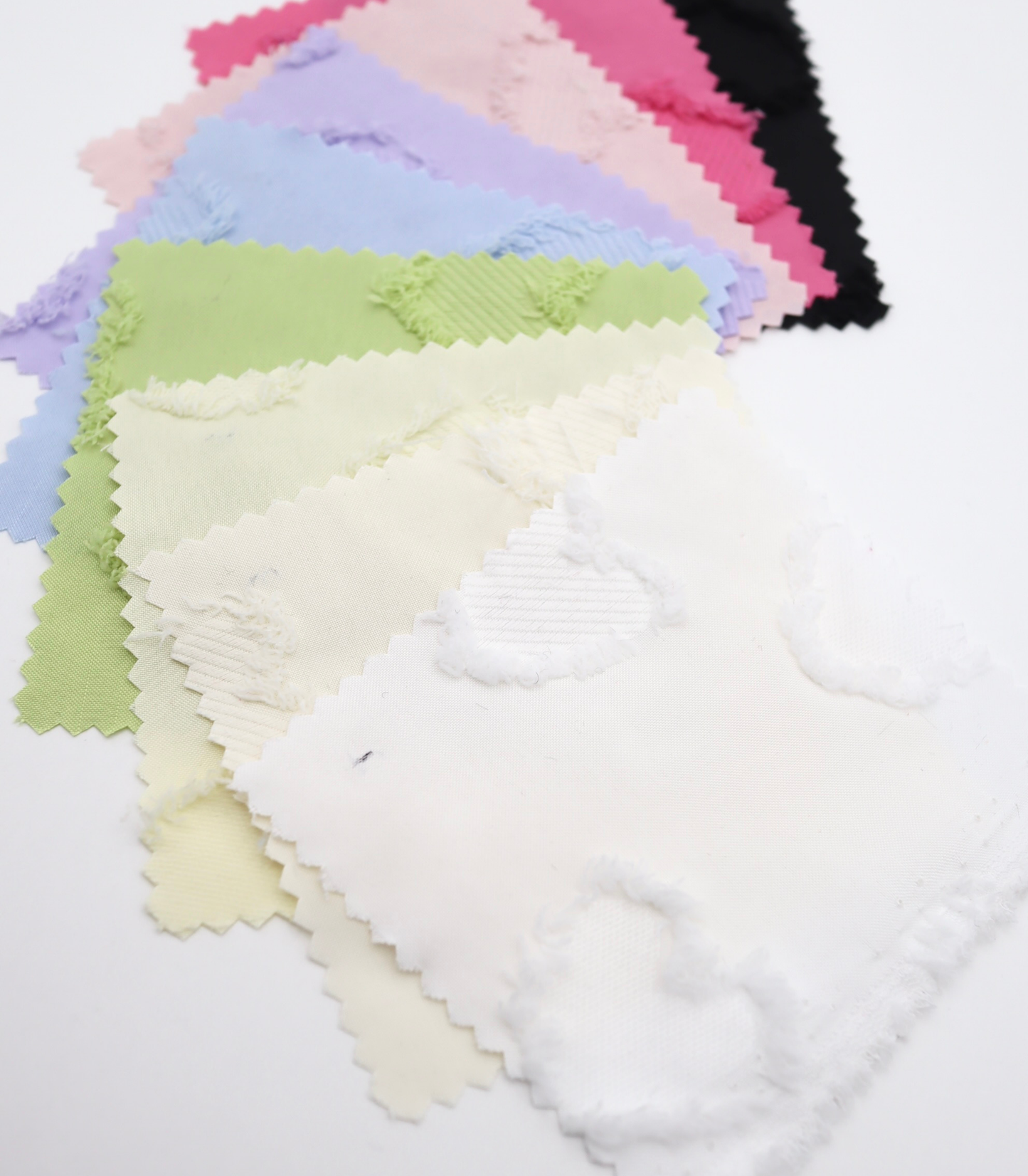 【25SS-042】ハートフリンジジャガードタフタ　/0.5ｙあたり=～850円