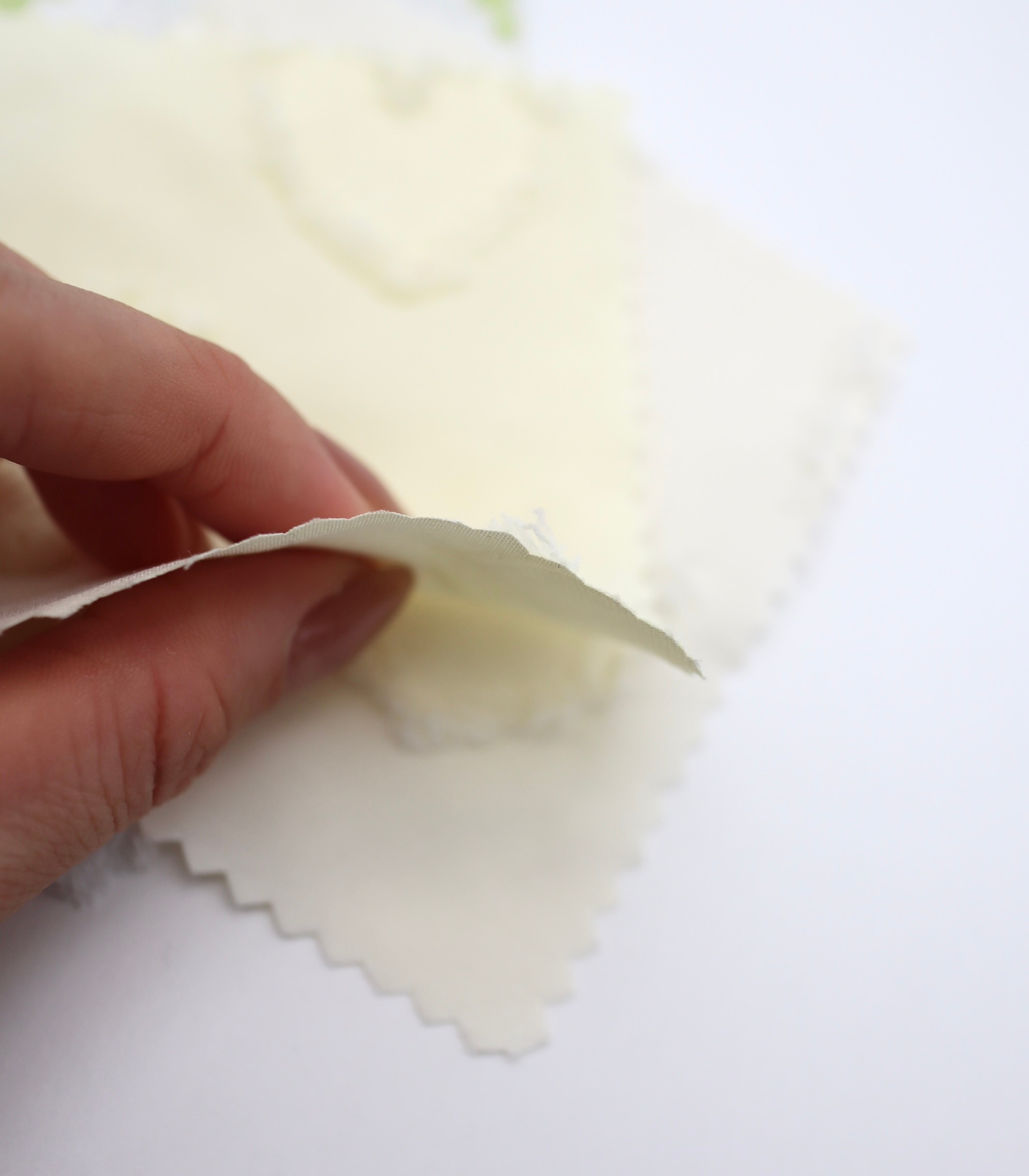 【25SS-042】ハートフリンジジャガードタフタ　/0.5ｙあたり=～850円