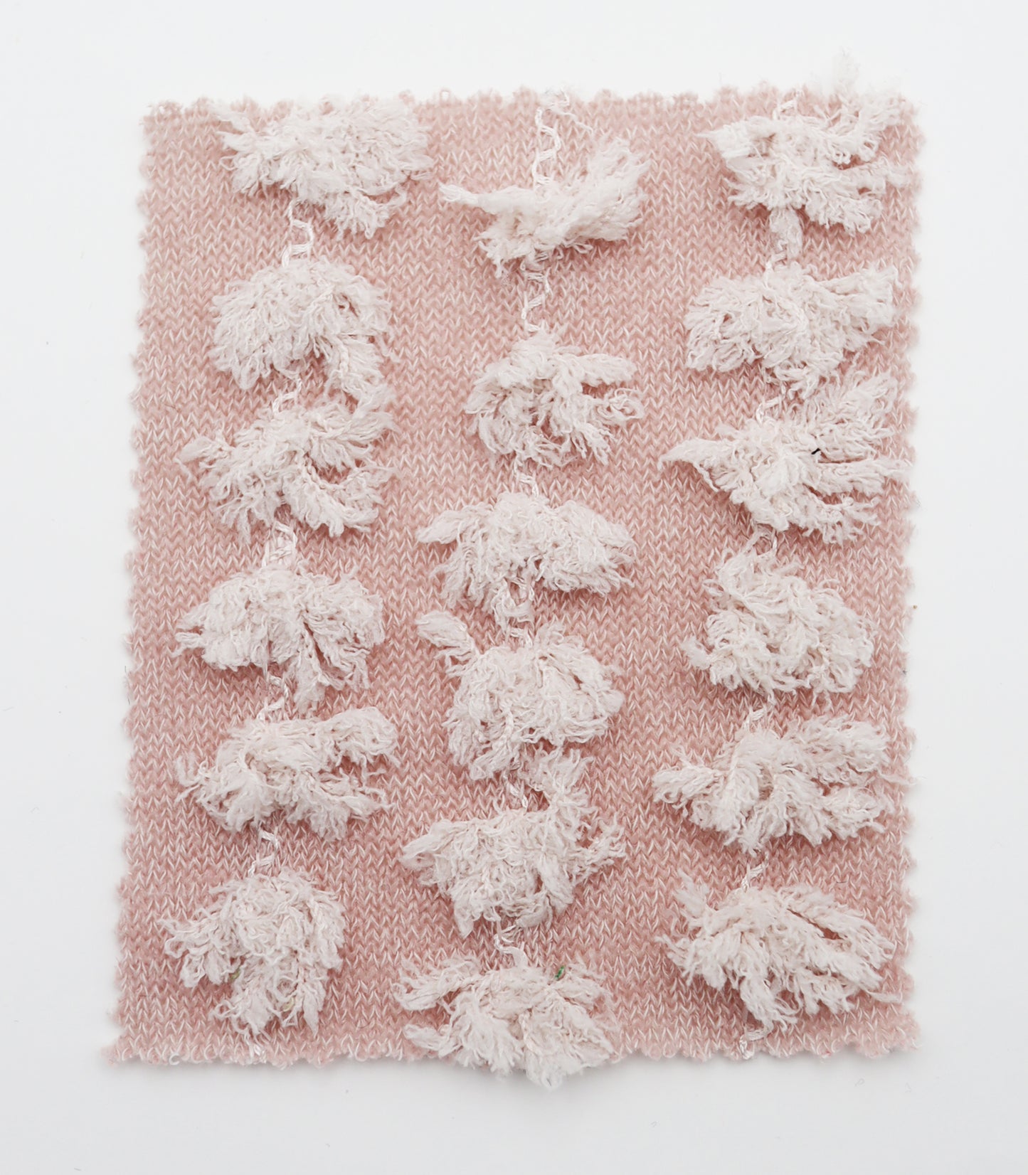 【25SS-303】フリンジストライプ天竺ニット　/0.5ｙあたり = ～1140円