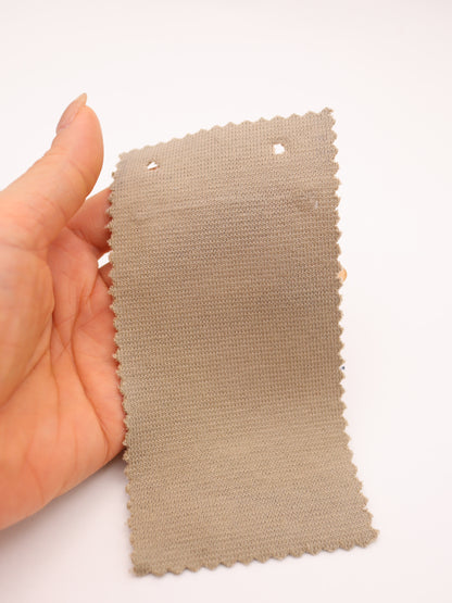 【生地 布】厚手リブニット 堅牢ストレッチフライス（綿96%・肉感を拾わない）推し生地｜26SS-163【生地仕入れ代行卸】