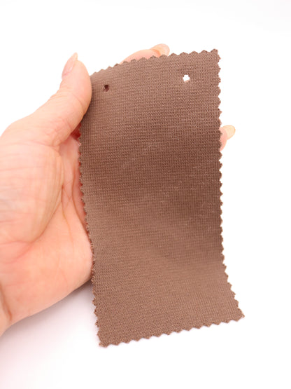 【生地 布】厚手リブニット 堅牢ストレッチフライス（綿96%・肉感を拾わない）推し生地｜26SS-163【生地仕入れ代行卸】
