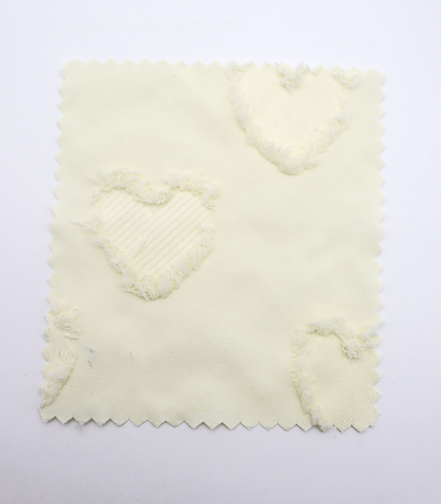 【25SS-042】ハートフリンジジャガードタフタ　/0.5ｙあたり=～850円