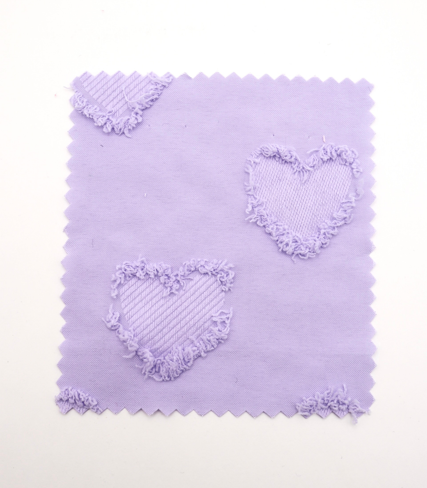 【25SS-042】ハートフリンジジャガードタフタ　/0.5ｙあたり=～850円