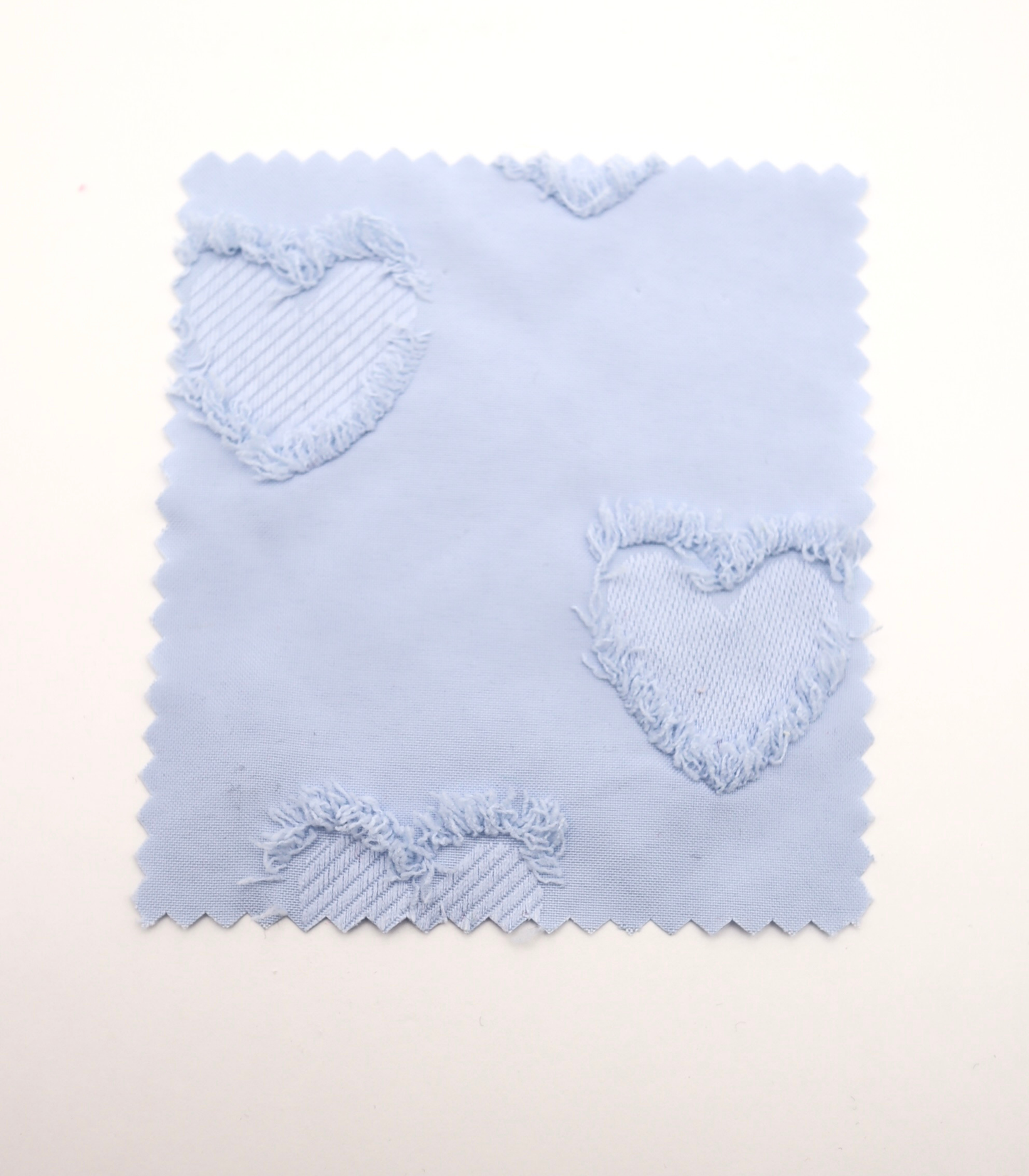 【25SS-042】ハートフリンジジャガードタフタ　/0.5ｙあたり=～850円