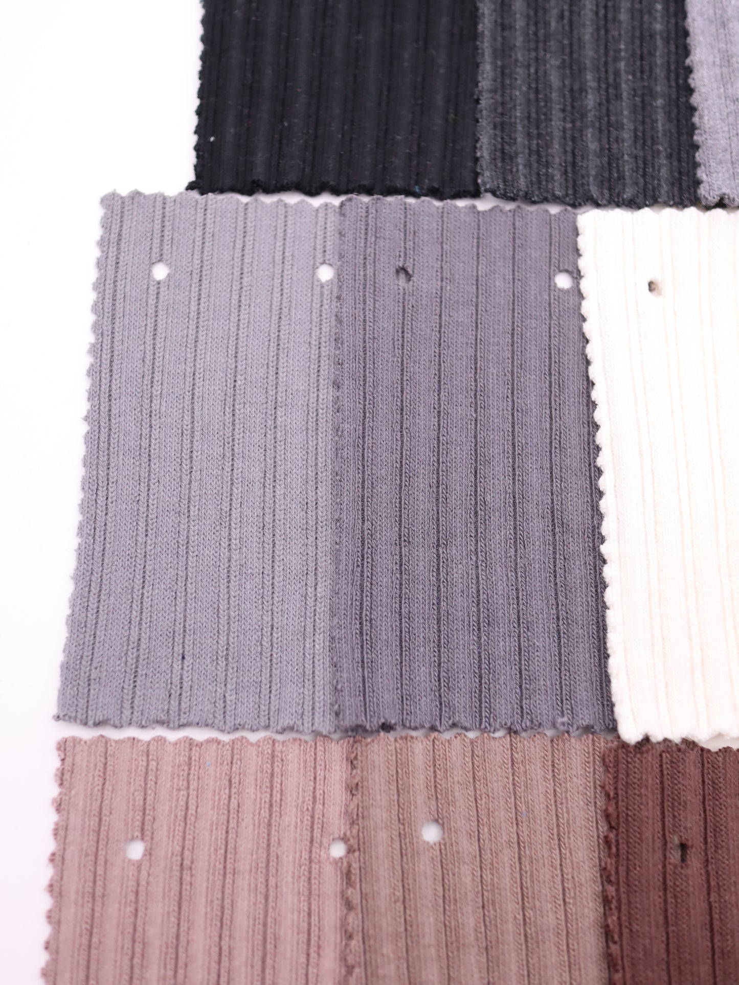 【生地 布】裏起毛 綿ランダムリブニット（ドッグウェア レギンス向き）｜26SS-164【生地仕入れ代行卸】