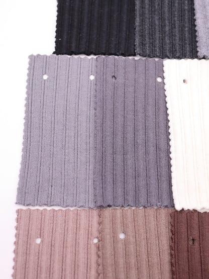 【生地 布】裏起毛 綿ランダムリブニット（ドッグウェア レギンス向き）｜26SS-164【生地仕入れ代行卸】