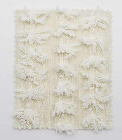 【25SS-303】フリンジストライプ天竺ニット　/0.5ｙあたり = ～1140円