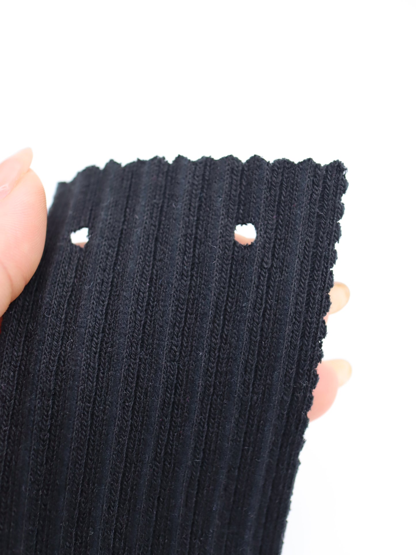 【生地 布】裏起毛 綿ランダムリブニット（ドッグウェア レギンス向き）｜26SS-164【生地仕入れ代行卸】