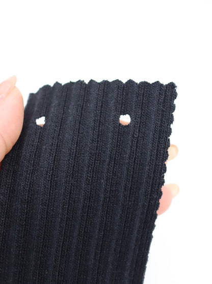 【生地 布】裏起毛 綿ランダムリブニット（ドッグウェア レギンス向き）｜26SS-164【生地仕入れ代行卸】