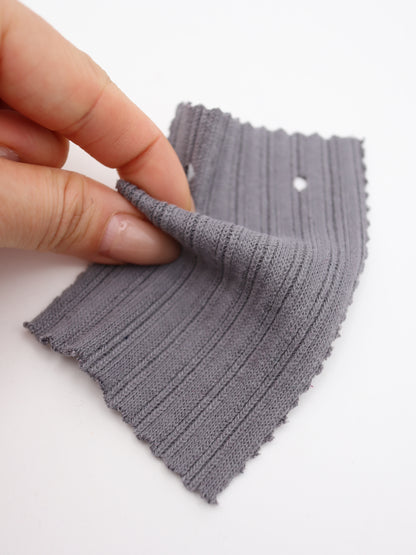 【生地 布】裏起毛 綿ランダムリブニット（ドッグウェア レギンス向き）｜26SS-164【生地仕入れ代行卸】