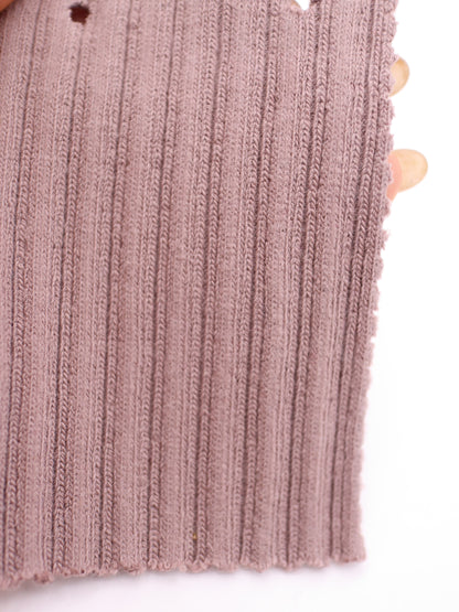【生地 布】裏起毛 綿ランダムリブニット（ドッグウェア レギンス向き）｜26SS-164【生地仕入れ代行卸】
