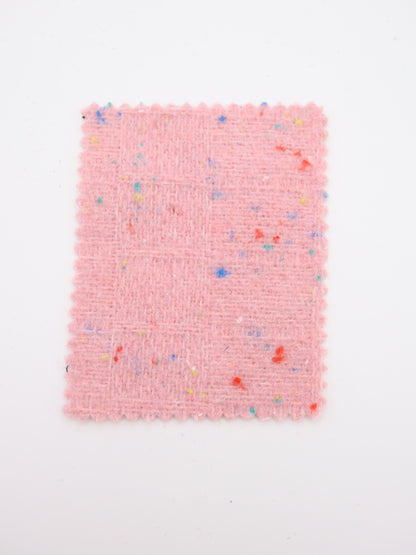 【25AW-036】ウール混カラフルつぶつぶツイード　/0.5ｙあたり=～1160円