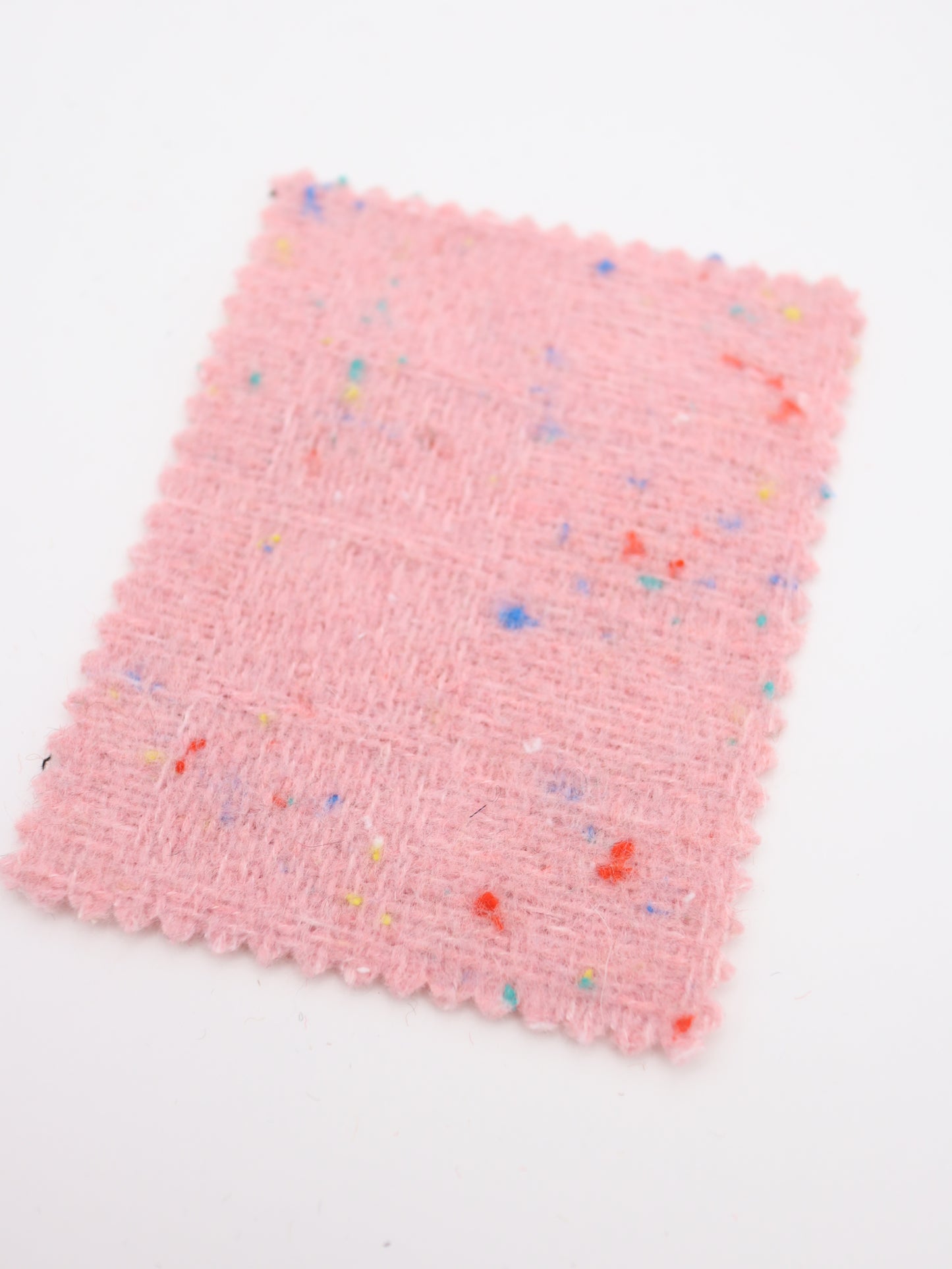 【25AW-036】ウール混カラフルつぶつぶツイード　/0.5ｙあたり=～1160円