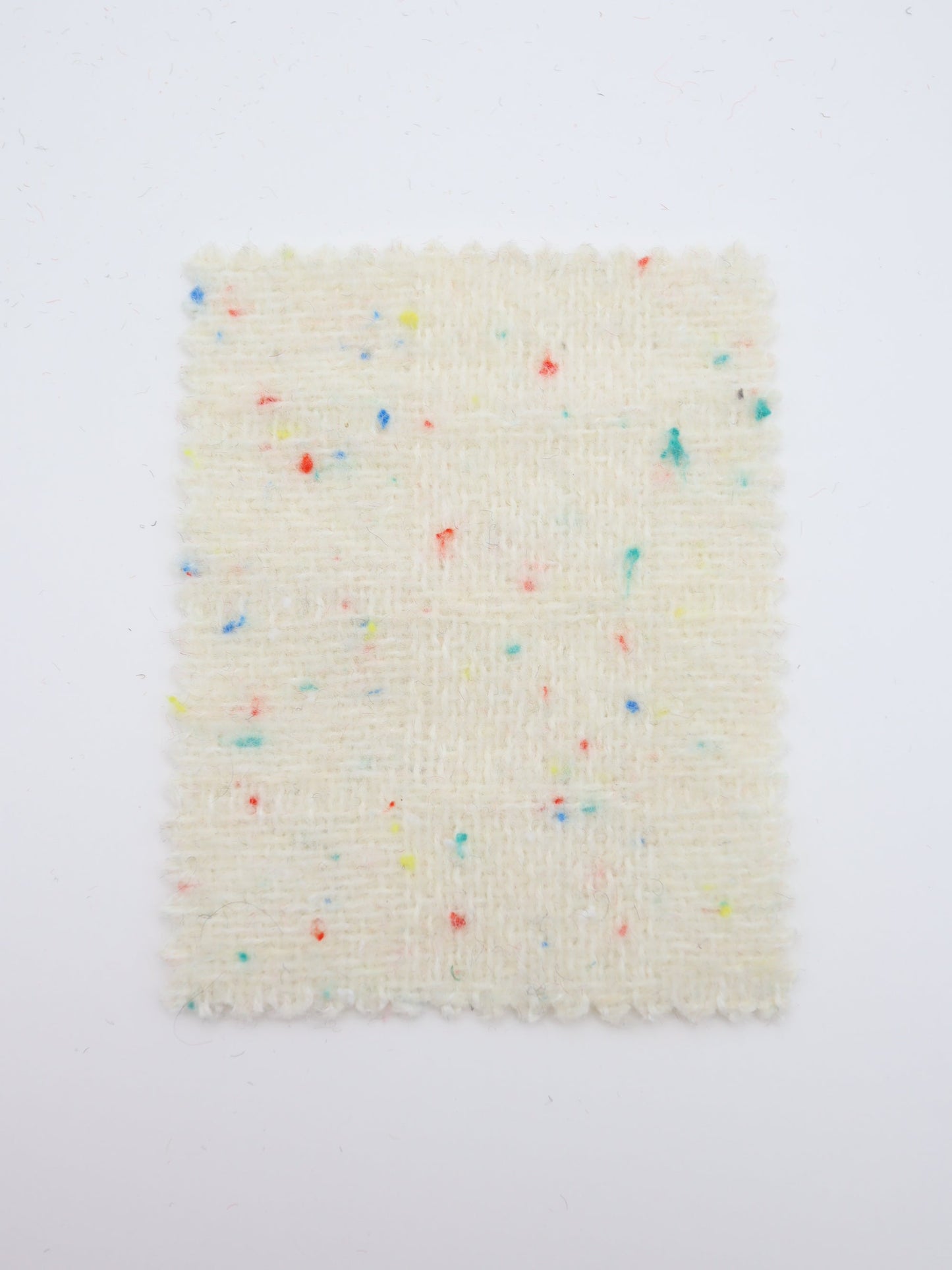 【25AW-036】ウール混カラフルつぶつぶツイード　/0.5ｙあたり=～1160円