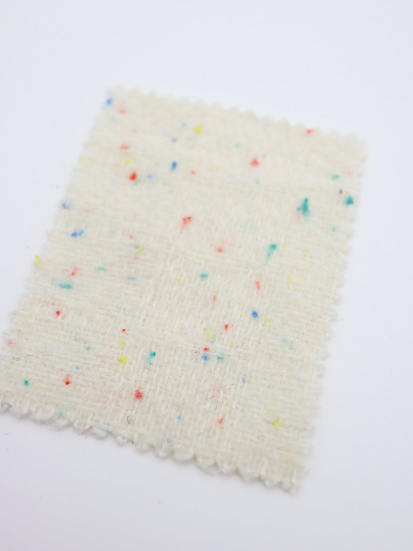 【25AW-036】ウール混カラフルつぶつぶツイード　/0.5ｙあたり=～1160円