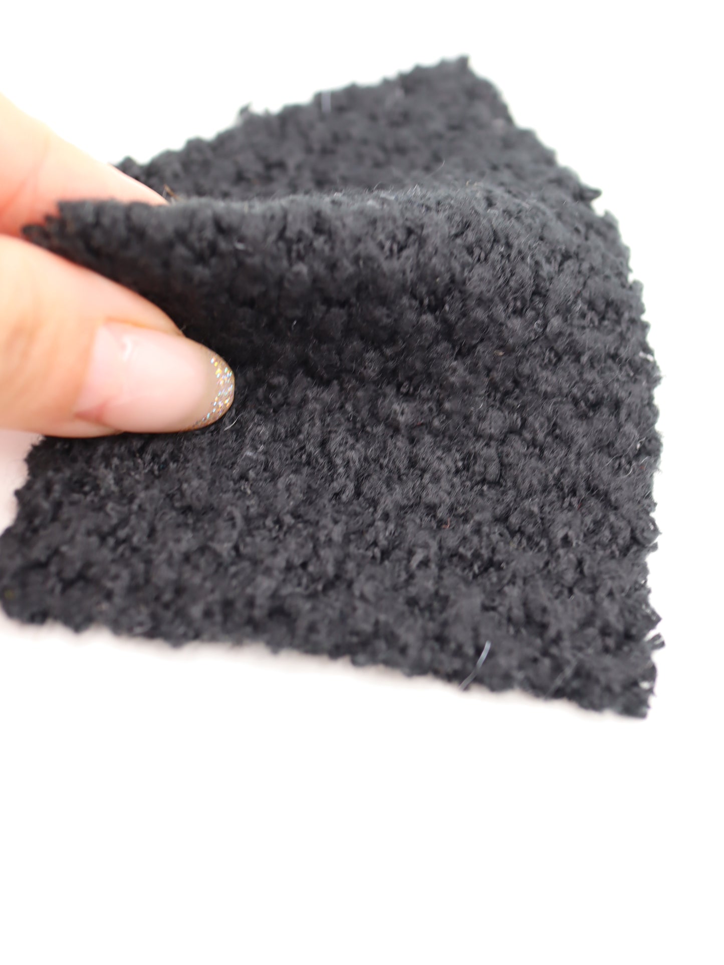 【25AW-035】ウール混ふわふわハニカムニットソー　/0.5ｙあたり=～1500円