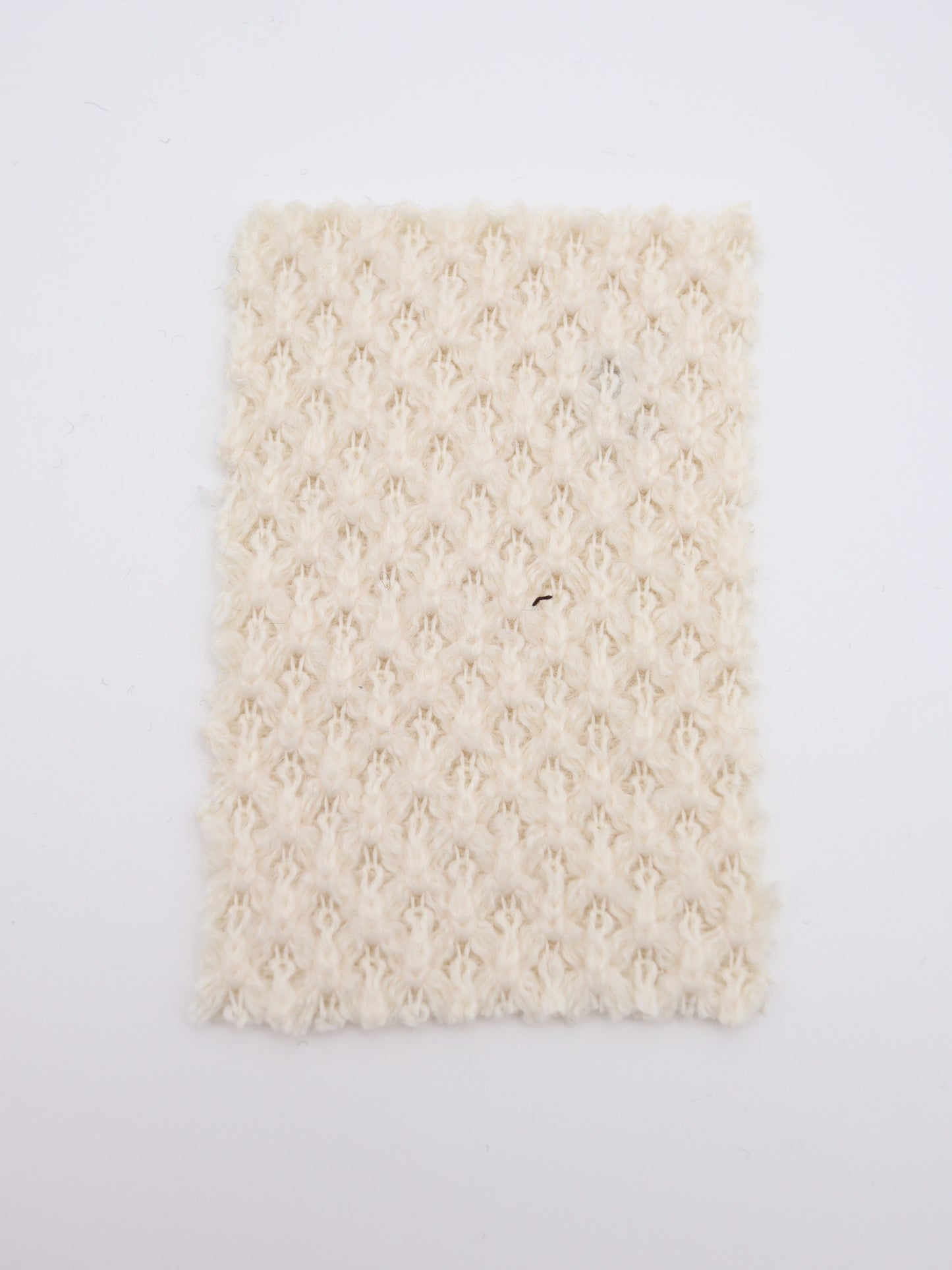 【25AW-035】ウール混ふわふわハニカムニットソー　/0.5ｙあたり=～1500円