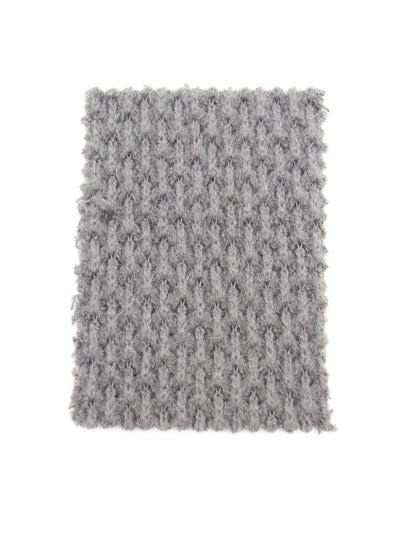 【25AW-035】ウール混ふわふわハニカムニットソー　/0.5ｙあたり=～1500円