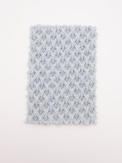 【25AW-035】ウール混ふわふわハニカムニットソー　/0.5ｙあたり=～1500円