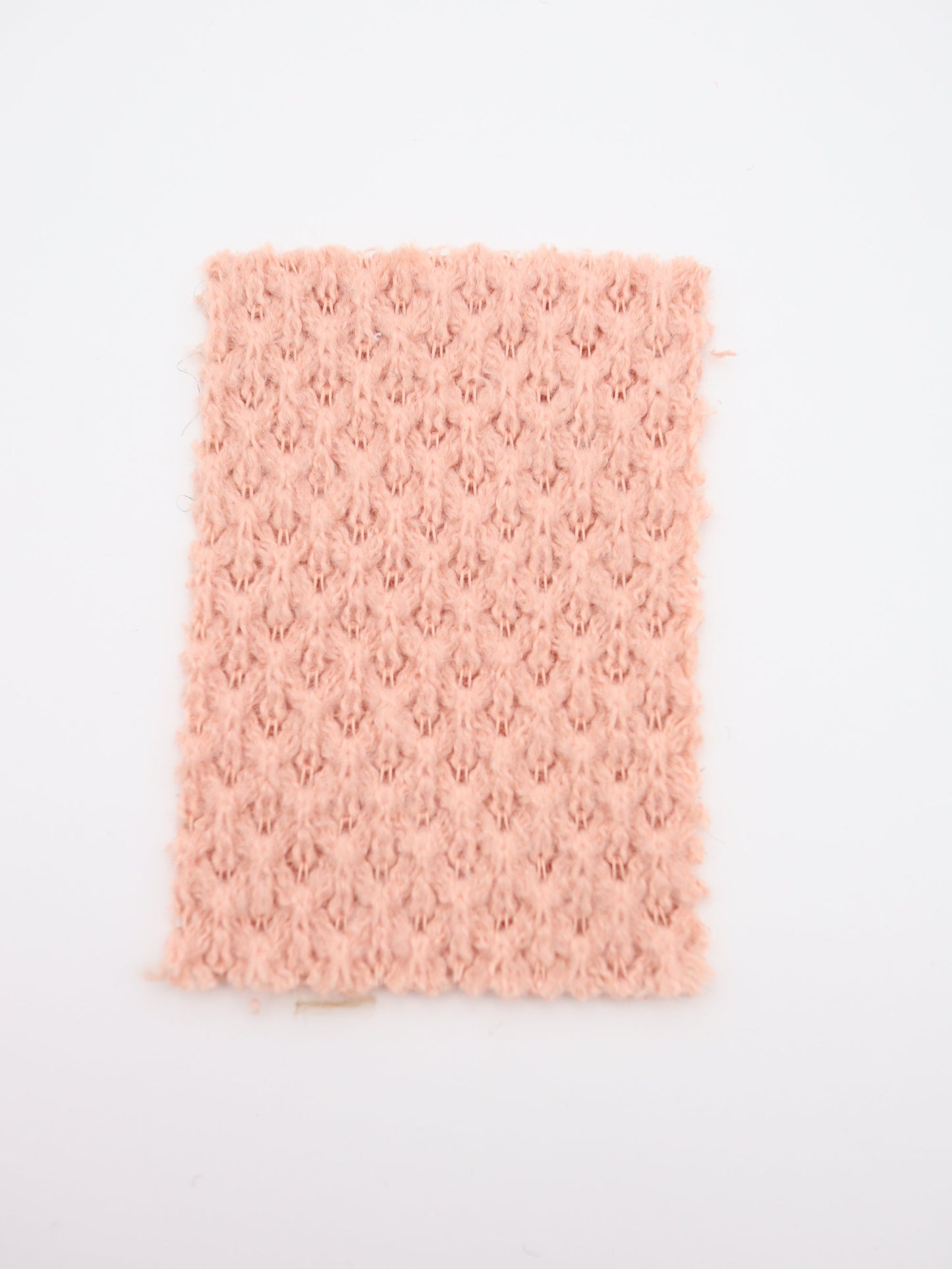 【25AW-035】ウール混ふわふわハニカムニットソー　/0.5ｙあたり=～1500円