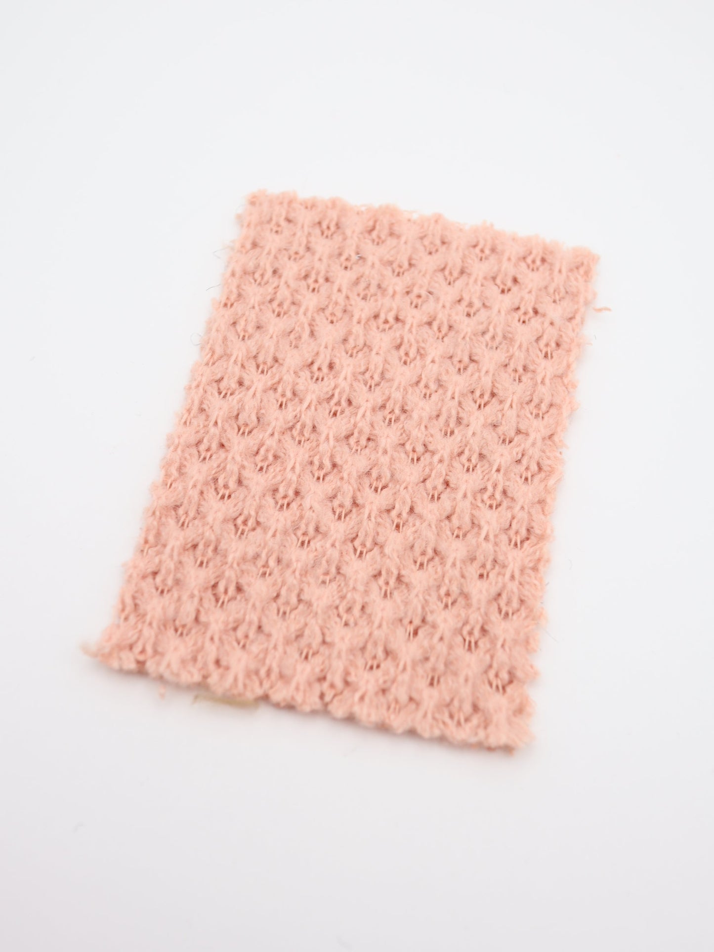 【25AW-035】ウール混ふわふわハニカムニットソー　/0.5ｙあたり=～1500円