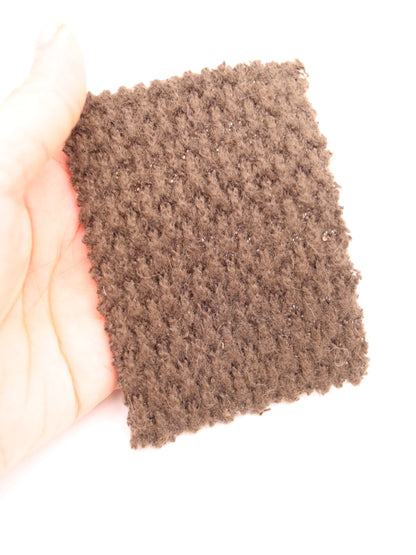 【25AW-035】ウール混ふわふわハニカムニットソー　/0.5ｙあたり=～1500円