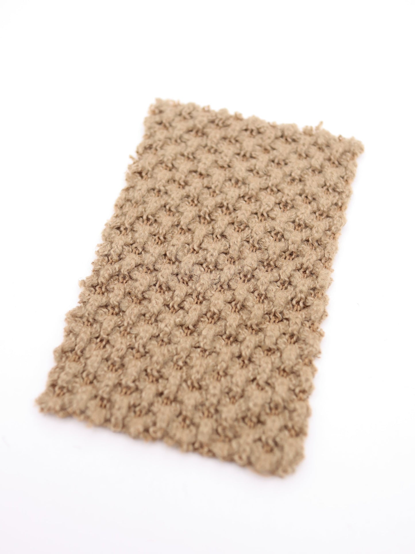 【25AW-035】ウール混ふわふわハニカムニットソー　/0.5ｙあたり=～1500円