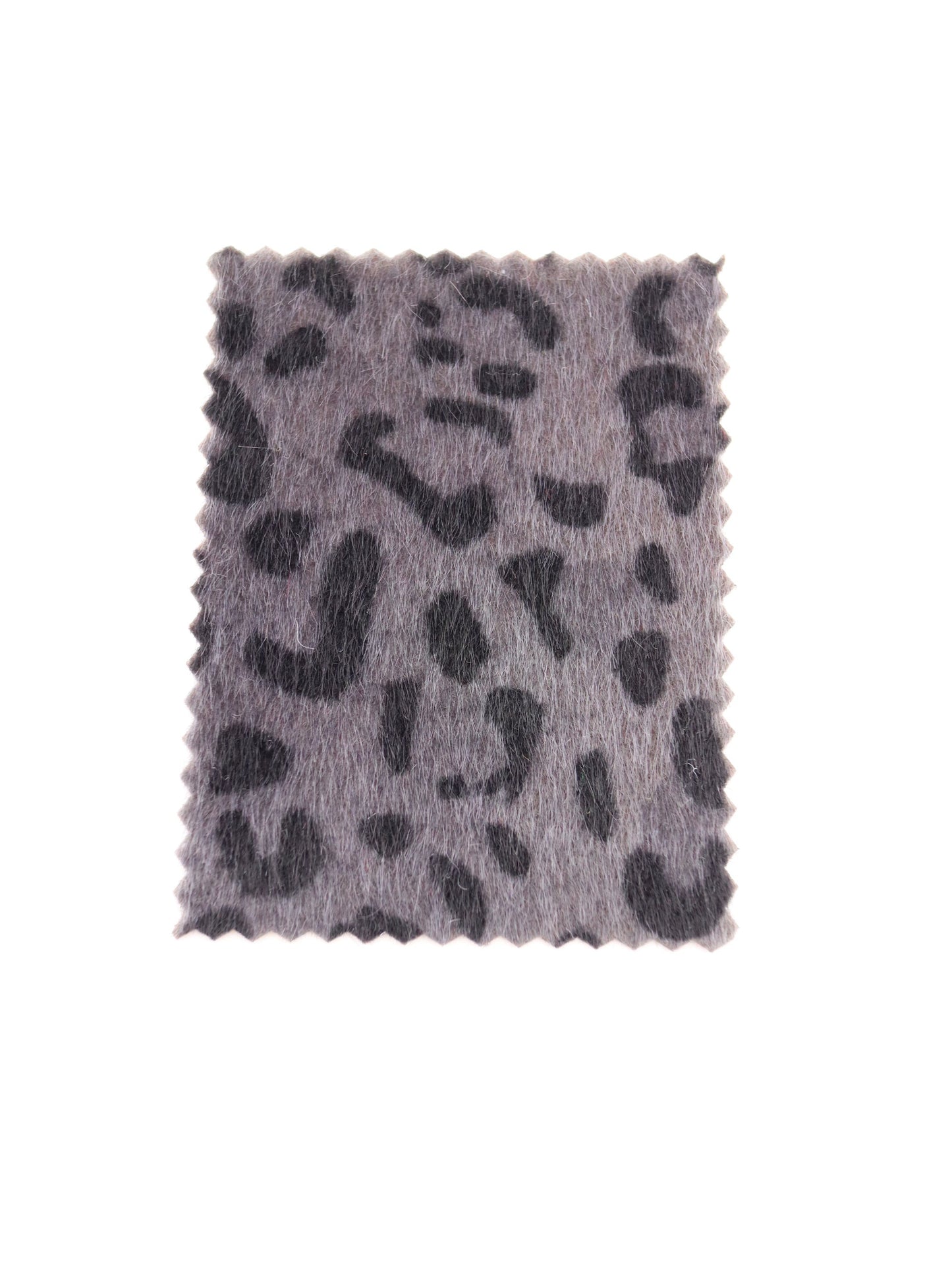 【25AW-039】フェイクハラコ毛足つるつるヒョウ柄プリント　/0.5ｙあたり=～1370円