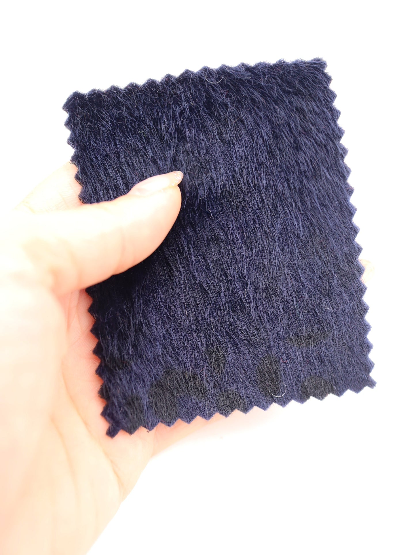 【25AW-039】フェイクハラコ毛足つるつるヒョウ柄プリント　/0.5ｙあたり=～1370円