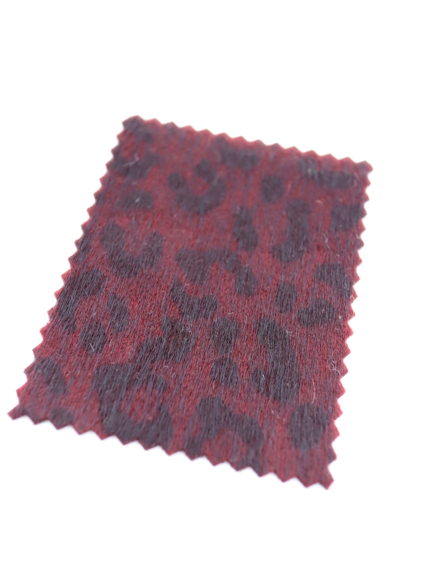 【25AW-039】フェイクハラコ毛足つるつるヒョウ柄プリント　/0.5ｙあたり=～1370円