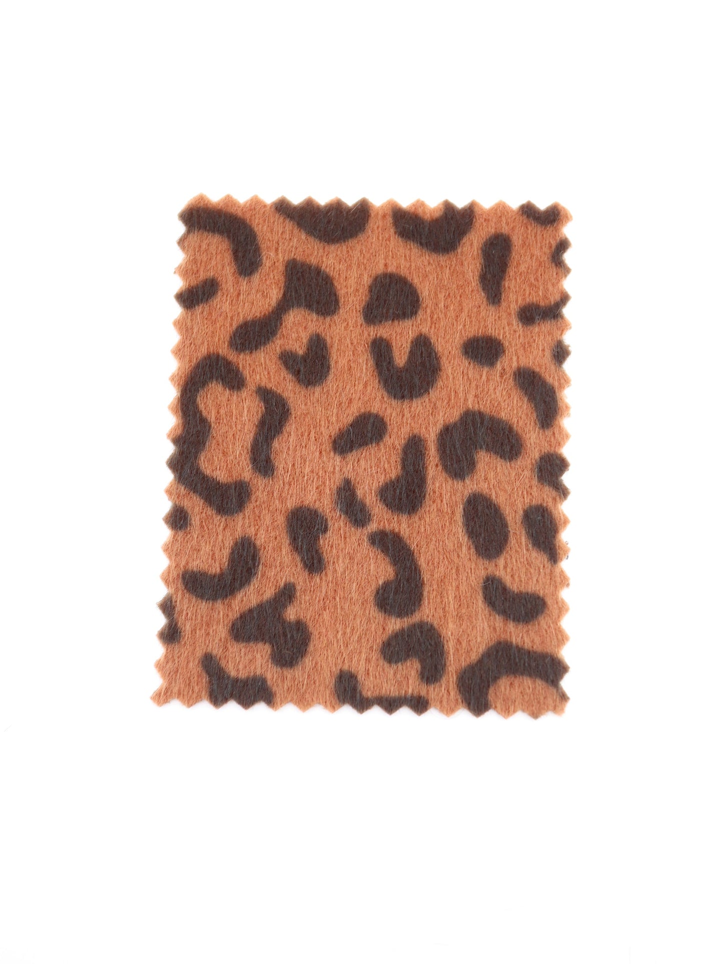 【25AW-039】フェイクハラコ毛足つるつるヒョウ柄プリント　/0.5ｙあたり=～1370円