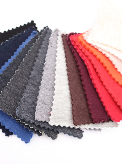 【25AW-041】かわいいリバーシブル裏ミニファースウェット　/0.5ｙあたり=～1105円