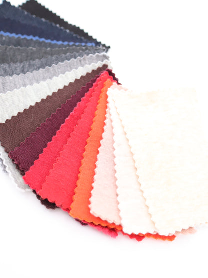 【25AW-041】かわいいリバーシブル裏ミニファースウェット　/0.5ｙあたり=～1105円