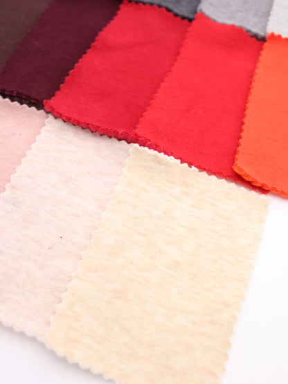 【25AW-041】かわいいリバーシブル裏ミニファースウェット　/0.5ｙあたり=～1105円