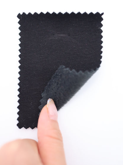 【25AW-041】かわいいリバーシブル裏ミニファースウェット　/0.5ｙあたり=～1105円